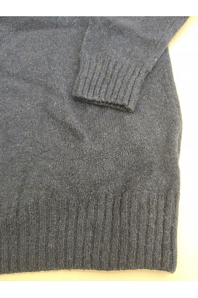 Weekday Dámský vlněný oversized pulovr se stojáčkem modrý Velikost XS | Weekday | obrázek 3