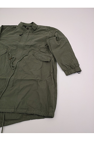 DRYKORN Pánská khaki bavlněná parka jarní podzimní Velikost EU XL | DRYKORN | obrázek 4