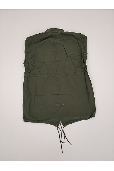 DRYKORN Pánská khaki bavlněná parka jarní podzimní Velikost EU XL | DRYKORN | obrázek 8