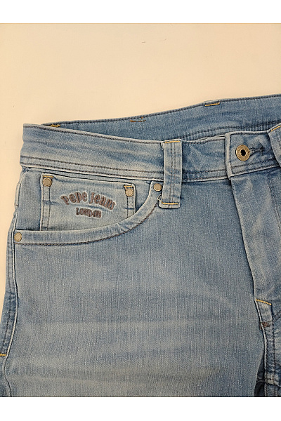 Pepe Jeans Pánské bavlněné džínové kraťasy nad kolena Velikost 32 | Pepe Jeans | obrázek 3