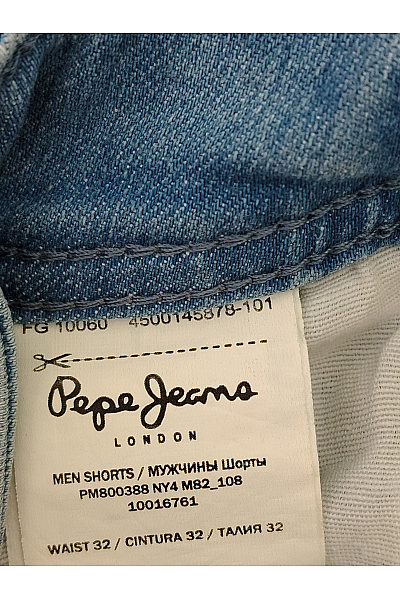Pepe Jeans Pánské bavlněné džínové kraťasy nad kolena Velikost 32 | Pepe Jeans | obrázek 5