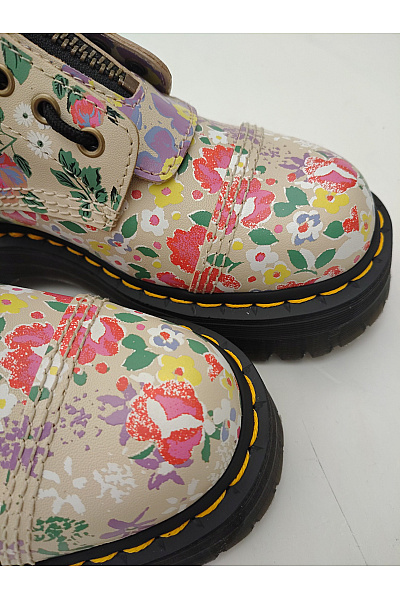 Dr.Martens Barevné kožené kotníkové boty na platformě se zipem Velikost 39 | Dr.Martens | obrázek 6