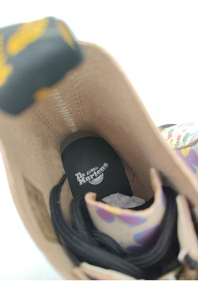 Dr.Martens Barevné kožené kotníkové boty na platformě se zipem Velikost 39 | Dr.Martens | obrázek 10