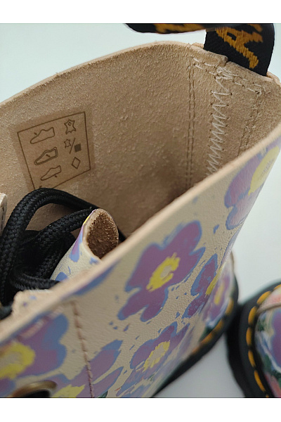Dr.Martens Barevné kožené kotníkové boty na platformě se zipem Velikost 39 | Dr.Martens | obrázek 11