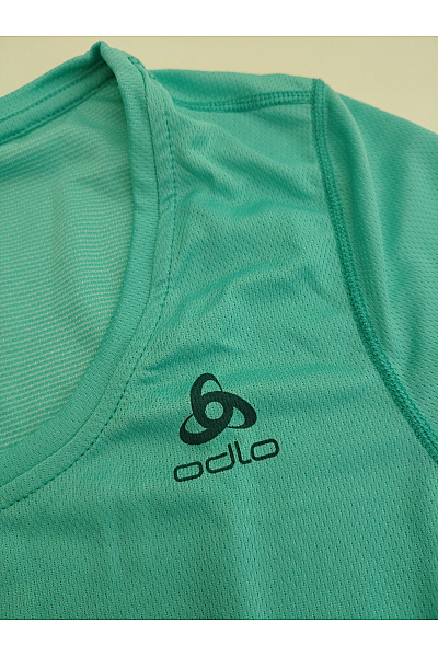ODLO Zelené funkční sportovní tričko s krátkým rukávem a kulatým výstřihem | ODLO | obrázek 5