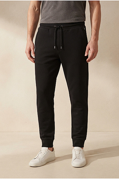 Hugo Boss Pánské Bavlněné Tepláky Jogger S Kapsami Velikost L