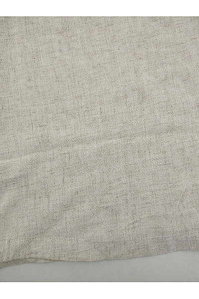Design Béžové lněné široké letní kalhoty s kapsami Vel. EU 46 | Design | obrázek 3