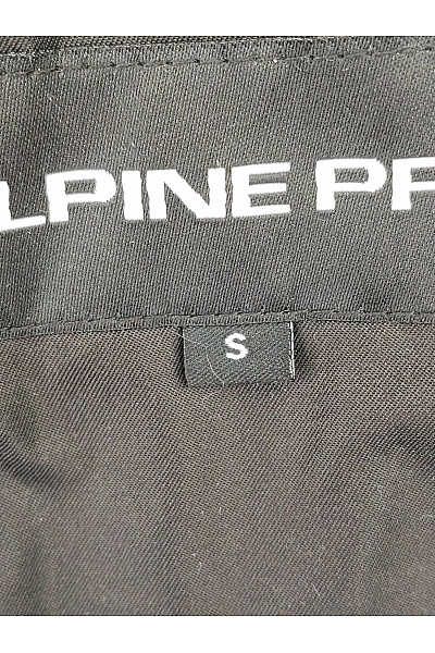 ALPINE PRO Černá dlouhá prošívaná zimní bunda s kapucí Vel. S | ALPINE PRO | obrázek 12