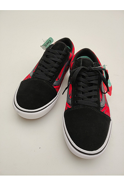 Vans Pánské tenisky ComfyCush Old Skool (After Dark Black/Red) Barevné Velikost EU 42 | Vans | obrázek 3