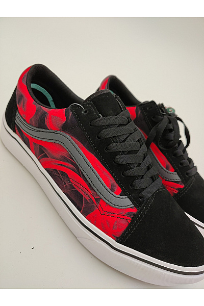 Vans Pánské tenisky ComfyCush Old Skool (After Dark Black/Red) Barevné Velikost EU 42 | Vans | obrázek 6