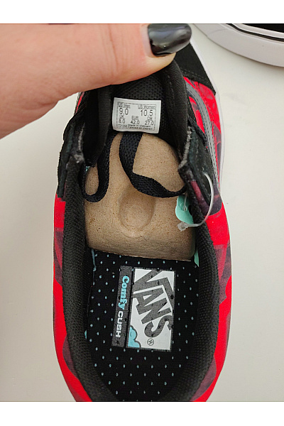Vans Pánské tenisky ComfyCush Old Skool (After Dark Black/Red) Barevné Velikost EU 42 | Vans | obrázek 7