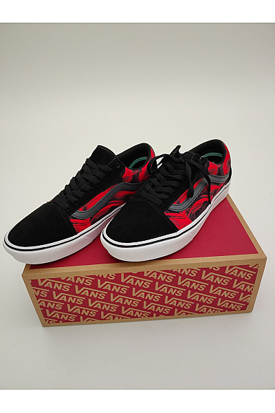 Vans Pánské tenisky ComfyCush Old Skool (After Dark Black/Red) Barevné Velikost EU 42 | Vans | obrázek 9