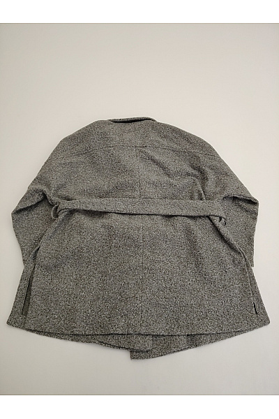 Next Šedý krátký zavinovací kabát s páskem oversized Vel. L | Next | obrázek 8
