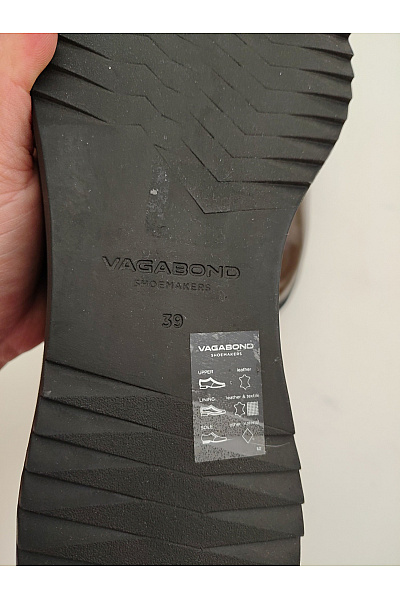 VAGABOND Hnědé kotníkové chelsea boty na platformě Velikost EU 39 | VAGABOND | obrázek 6