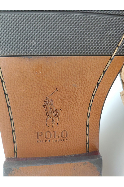 Ralph Lauren Pánské hnědé semišové mokasíny nazouvací vycházkové elegantní Velikost 41 | Ralph Lauren | obrázek 7