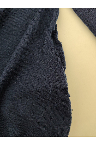 HACKETT Pánský modrý merino pulovr se stojáčkem na zip Vel. M | HACKETT | obrázek 4