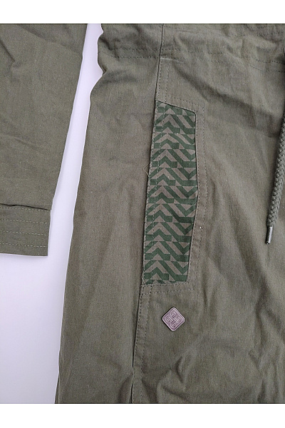 Kilpi Dámská bavlněná parka khaki s kapucí Vel. EU 36 | kilpi | obrázek 5