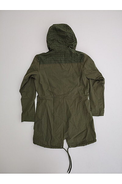 Kilpi Dámská bavlněná parka khaki s kapucí Vel. EU 36 | kilpi | obrázek 9