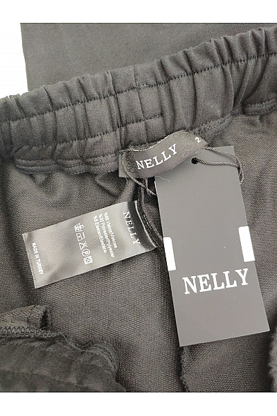 Nelly Černé dámské tepláky s pružným pasem Vel. 2 | Nelly | obrázek 4