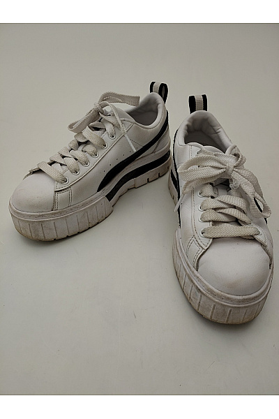 Puma tenisky Mayze Leather Wn's Bílé Vel. 36 | Puma | obrázek 2