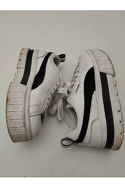 Puma tenisky Mayze Leather Wn's Bílé Vel. 36 | Puma | obrázek 6