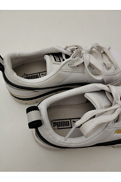 Puma tenisky Mayze Leather Wn's Bílé Vel. 36 | Puma | obrázek 8