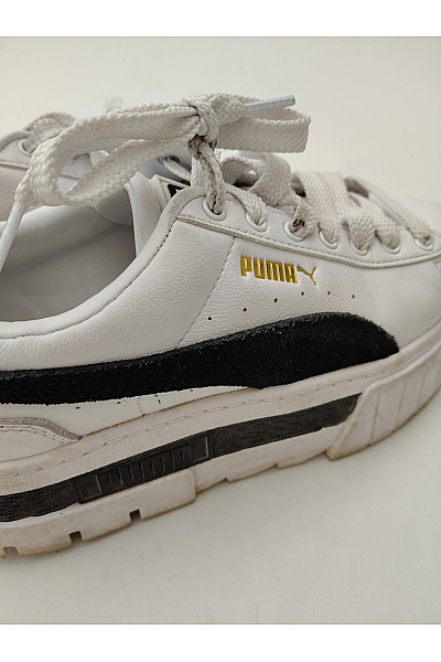 Puma tenisky Mayze Leather Wn's Bílé Vel. 36 | Puma | obrázek 9