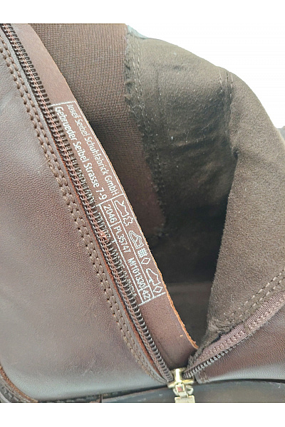 GERRY WEBER Hnědé kotníkové boty na platformě se zipem Velikost EU 42 | GERRY WEBER | obrázek 11