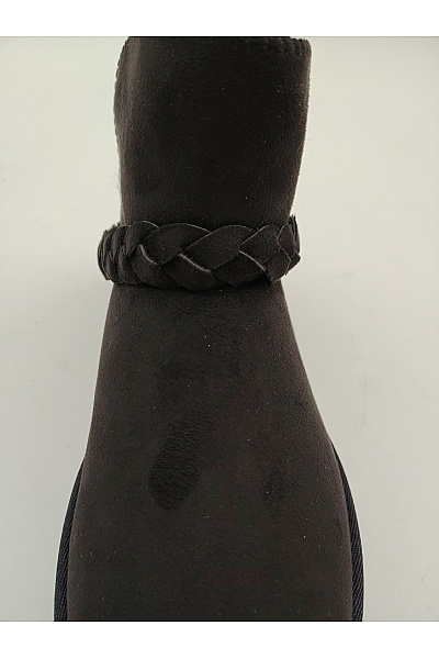 Island Boot Černé kotníkové válenky s kožíškem Vel. 40 | Island Boot | obrázek 6