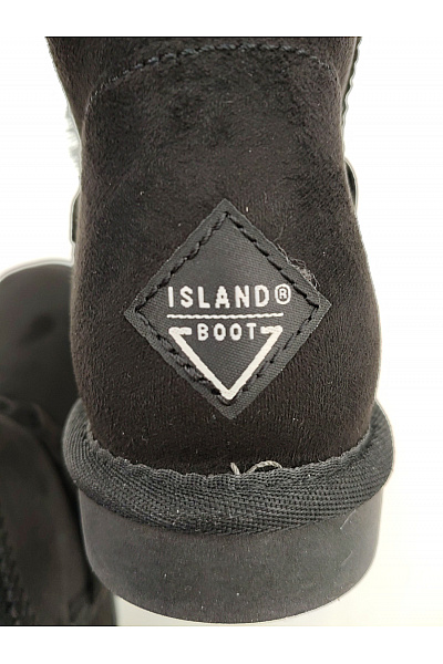 Island Boot Černé kotníkové válenky s kožíškem Vel. 40 | Island Boot | obrázek 8