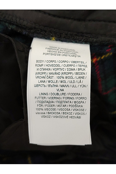 Ralph Lauren Zelené vlněné kostkované kalhoty s vysokým pasem Vel. S | Ralph Lauren | obrázek 6