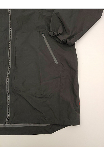 MAMMUT Černá pánská outdoorová bunda s kapucí na turistiku Vel. EU M | MAMMUT | obrázek 3