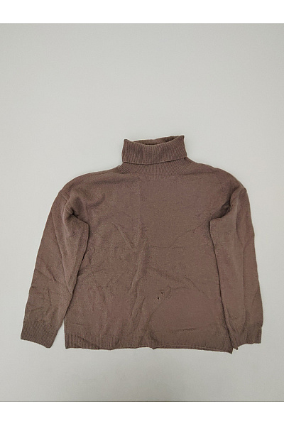 LAWRENCE GREY Dámský Hnědý Kašmírový Rolák Oversized Velikost EU 40