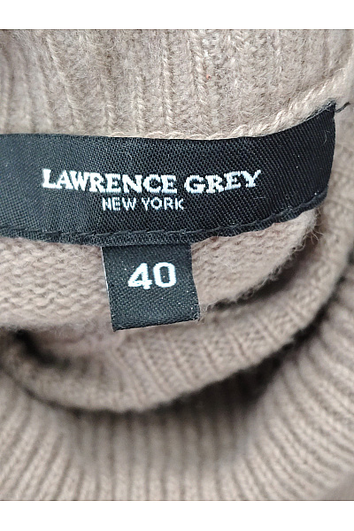 LAWRENCE GREY Dámský hnědý kašmírový rolák oversized Velikost EU 40 | LAWRENCE GREY | obrázek 6