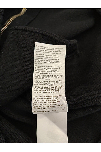 Esprit Pánský černý bavlněný pletený svetr na zip se stojáčkem Velikost DE M | Esprit | obrázek 5