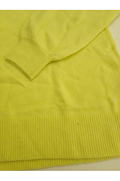 S.OLIVER Žlutý vlněný pulovr s balonovými rukávy Vel. 46 | s.OLIVER | obrázek 3