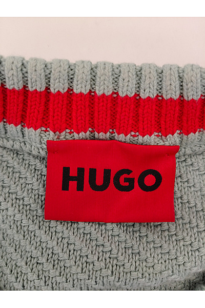 Hogl Pánský khaki pletený pulovr s texturovaným vzorem Velikost M | hogl | obrázek 5