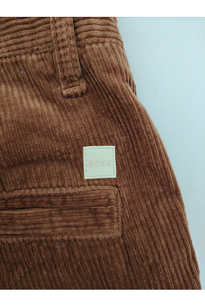 Hugo Boss Pánské hnědé manšestrové kalhoty chino bavlněné Vel. IT 33/30 | Hugo Boss | obrázek 10