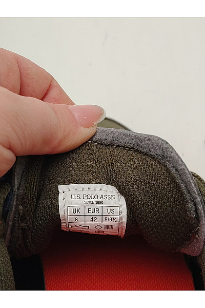 U.S.POLO ASSN. Pánské tenisky U.S. Polo Nobil003A Khaki Vel. EU 42 | U.S.POLO ASSN. | obrázek 8