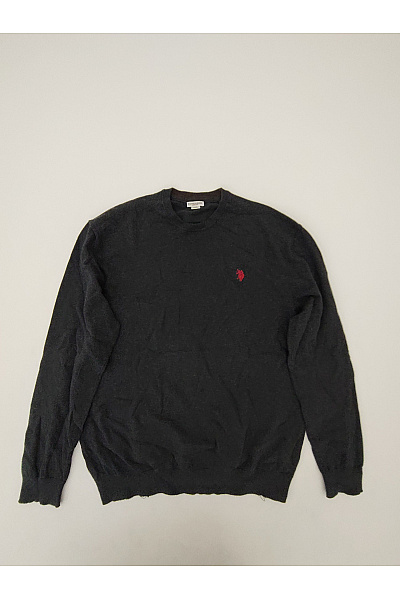 U.S.POLO ASSN. Pánský černý pletený pulovr basic Velikost US XXL | U.S.POLO ASSN. | obrázek 2