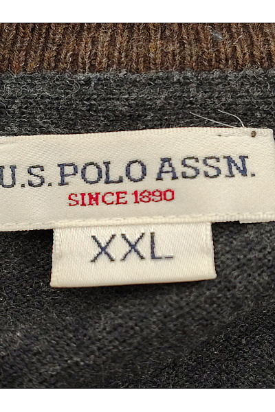 U.S.POLO ASSN. Pánský černý pletený pulovr basic Velikost US XXL | U.S.POLO ASSN. | obrázek 6