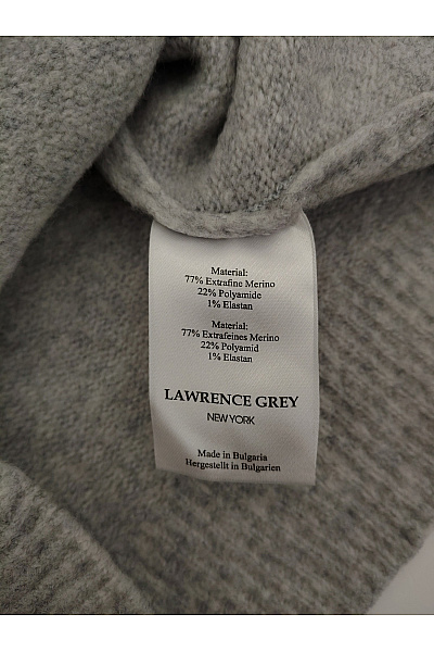 LAWRENCE GREY Šedý vlněný propínací kardigan na knoflíky Velikost 34 | LAWRENCE GREY | obrázek 3