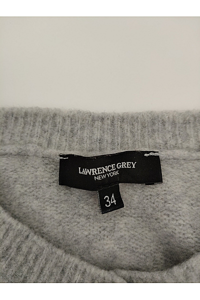 LAWRENCE GREY Šedý vlněný propínací kardigan na knoflíky Velikost 34 | LAWRENCE GREY | obrázek 4