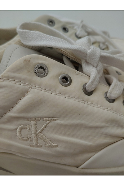 Calvin Klein tenisky Jeans Vulc Flatform Low CV MG Bílé Vel. EU 39 | Calvin Klein | obrázek 5
