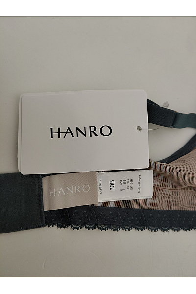 HANRO Černá krajková kosticová podprsenka Vel. EU 80B | HANRO | obrázek 7