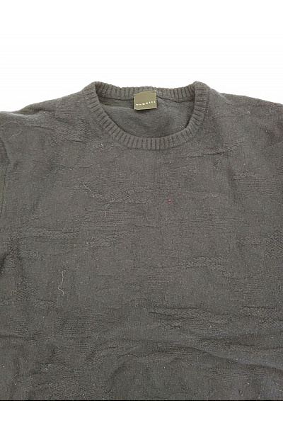 Bugatti Pánský vlněný pulovr basic černý Vel. 3XL | bugatti | obrázek 4