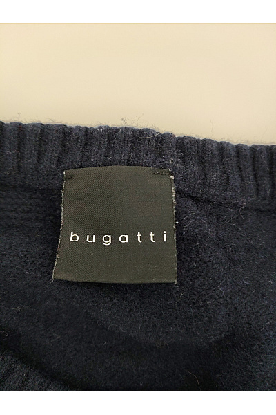 Bugatti Pánský vlněný pulovr basic černý Vel. 3XL | bugatti | obrázek 7