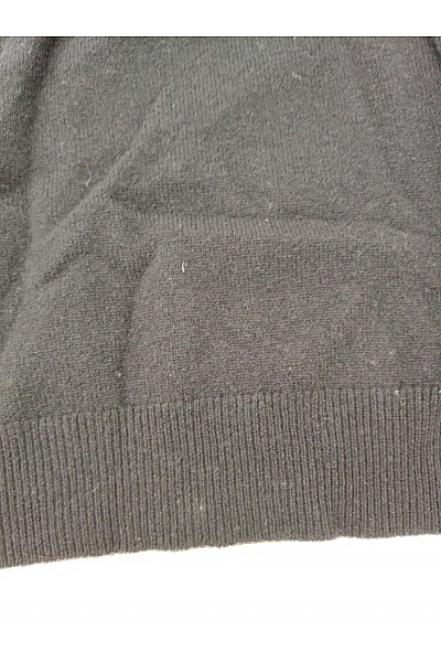 GANT Černý pletený basic pulovr s dlouhým rukávem Velikost XL | GANT | obrázek 3