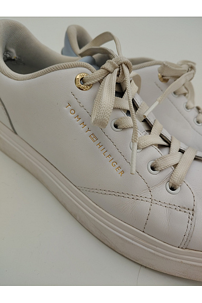 TOMMY HILFIGER tenisky Chic Platform Cupsole Sneaker Bílé Velikost 40 | TOMMY HILFIGER | obrázek 5