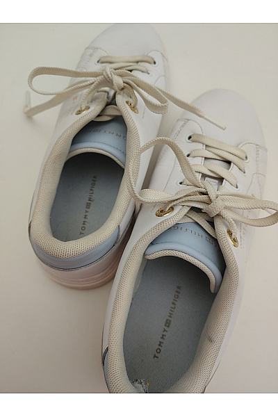 TOMMY HILFIGER tenisky Chic Platform Cupsole Sneaker Bílé Velikost 40 | TOMMY HILFIGER | obrázek 8